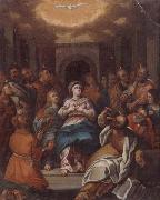 unknow artist Pentecost Spain oil painting reproduction